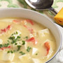 Corn Soup with Crab and Tofu